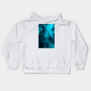 Blue Cubes Kids Hoodie